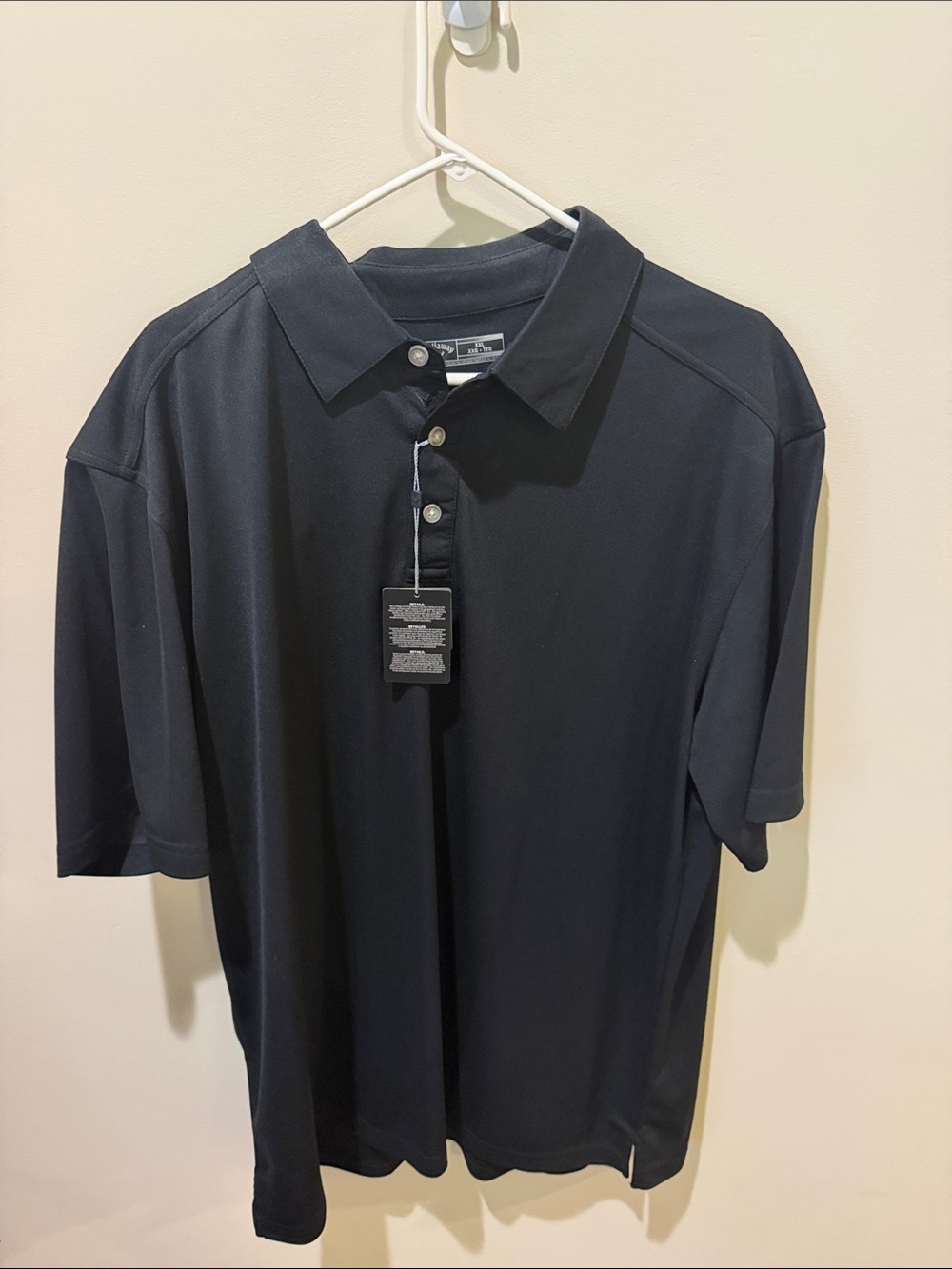 Callaway Black Performance Polo - Short Sleeve